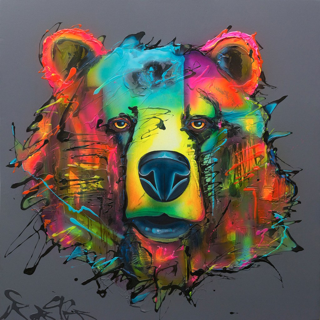 Picture of: Abstract bear