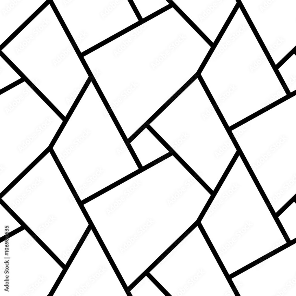 Picture of: Abstract simple geometric lines seamless pattern design Stock