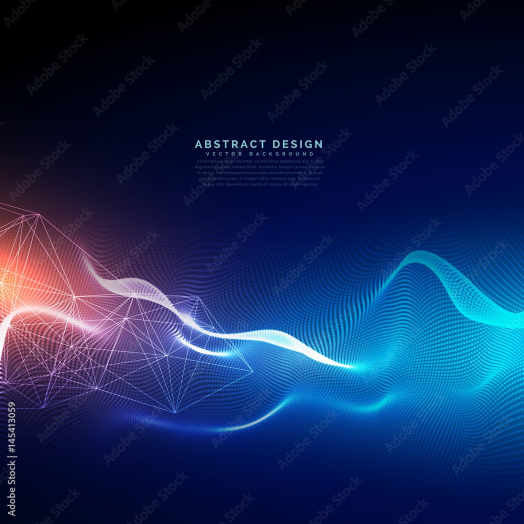 Picture of: abstract technology background with light effect Stock
