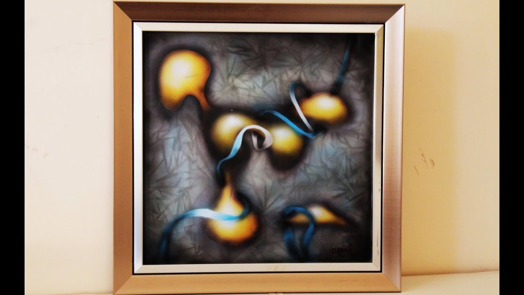 Picture of: Airbrush Speedpainting – Abstract Art by Jarduli