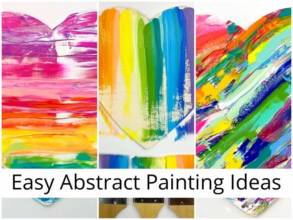 Picture of: Easy Abstract Art Painting Techniques for Beginners