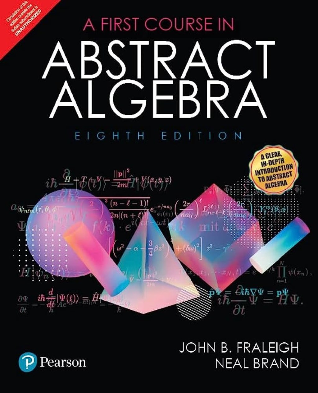 Picture of: FIRST COURSE IN ABSTRACT ALGEBRA, TH EDITION