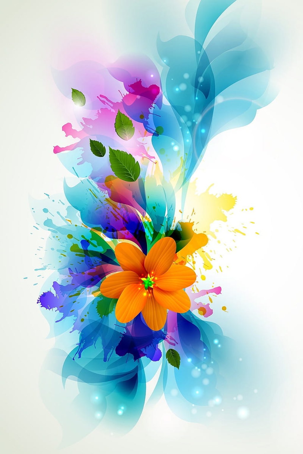 Picture of: Flower Abstract, abstract, flower, HD phone wallpaper  Peakpx
