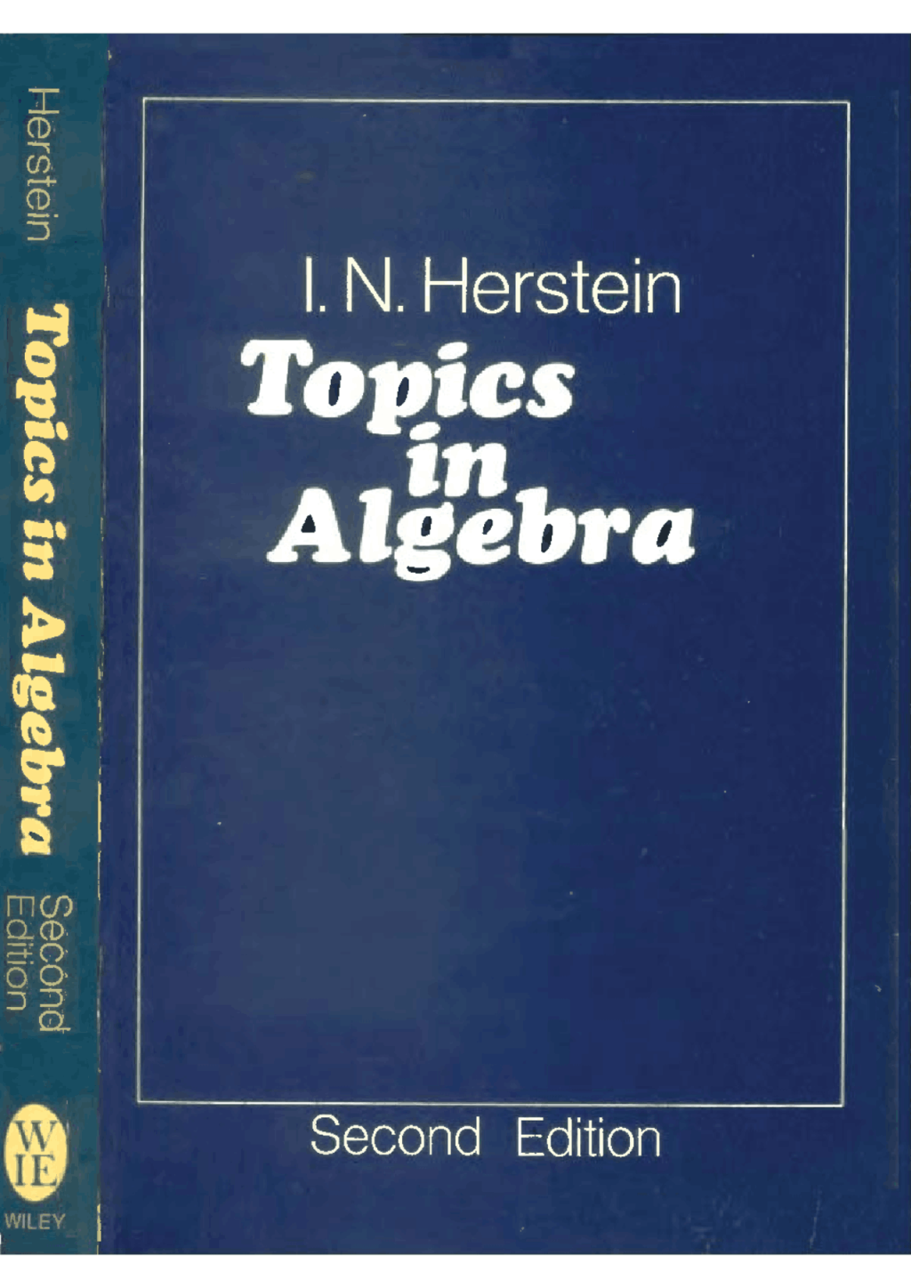 Picture of: Herstein abstract algebra – introdução à álgebra abstrata  Docsity