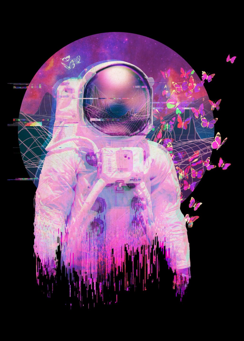 Picture of: Illustration Abstract Astronaut