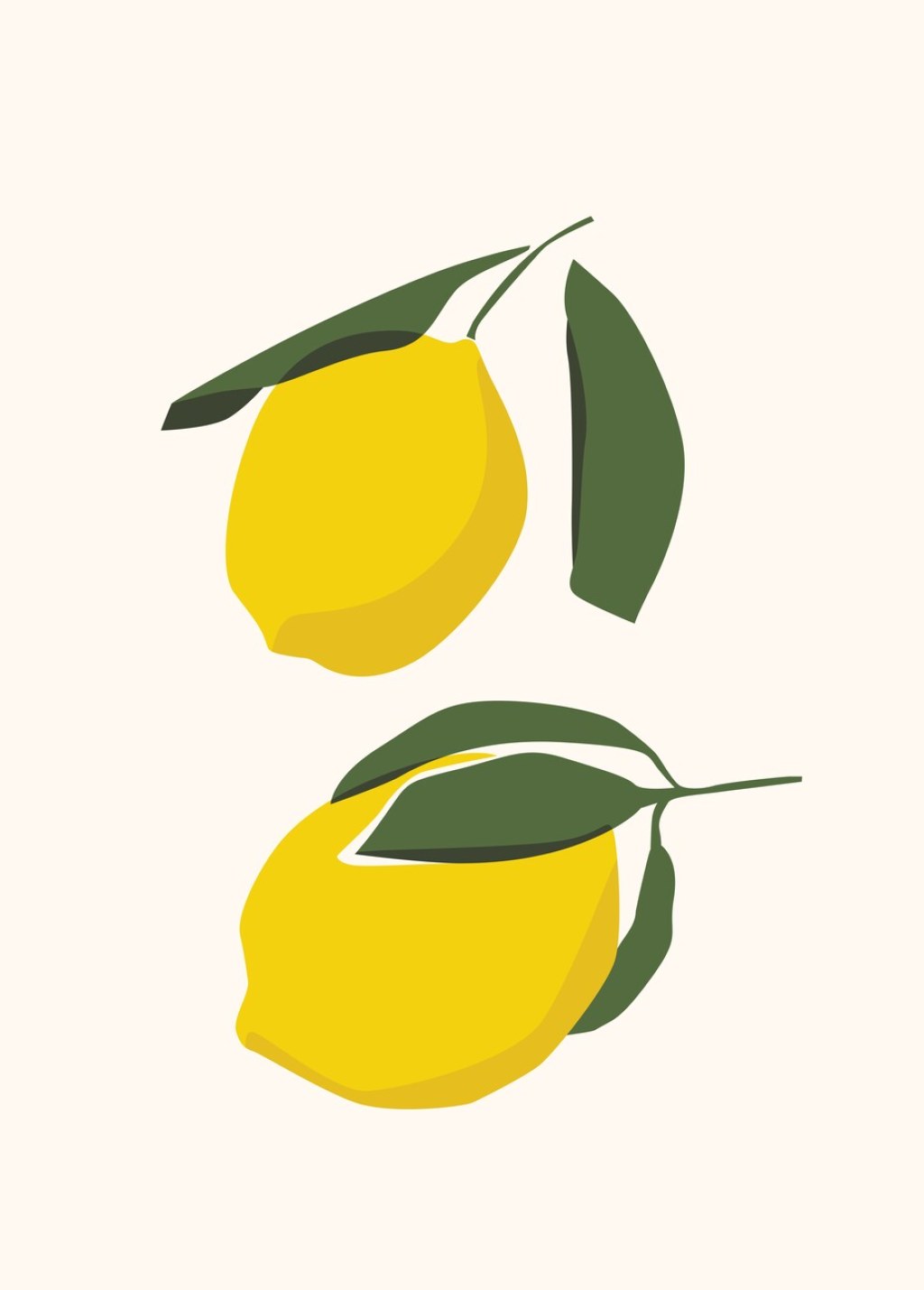 Picture of: Illustration Abstract Lemon!