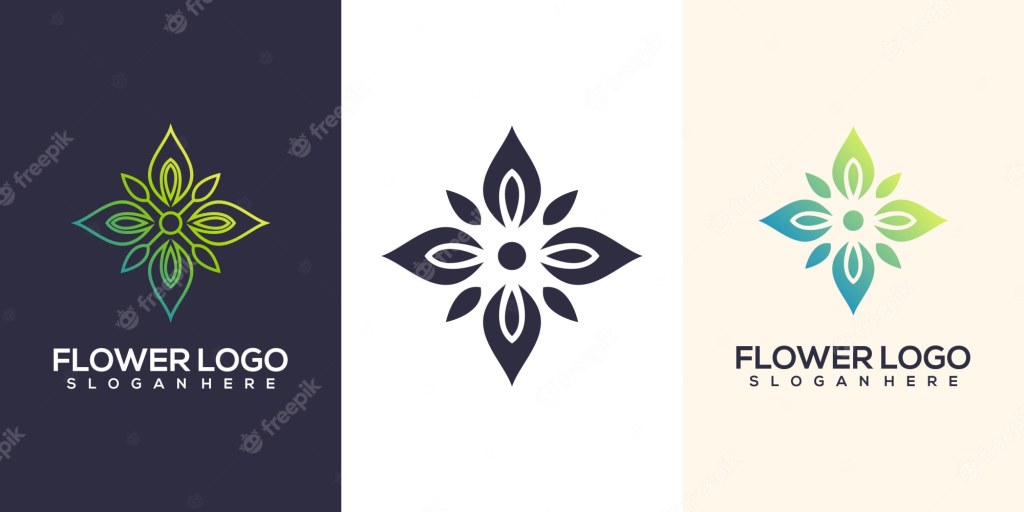 Picture of: Premium Vector  Abstract flower logo design