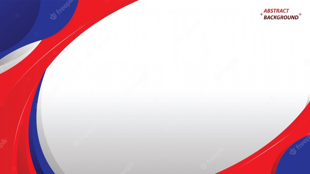 Picture of: Premium Vector  Abstract red blue white background
